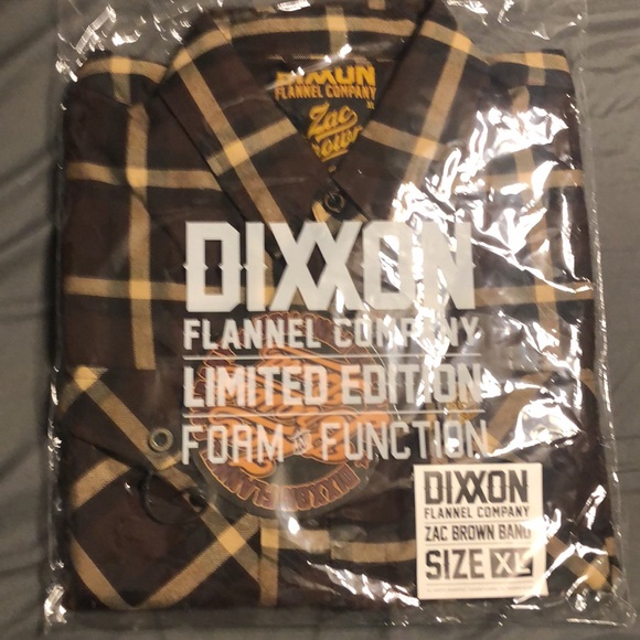 Dixxon Zac Brown band flannel BNIB - Picture 9 of 9